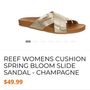 Reed Womens cushion spring bloom slide 8